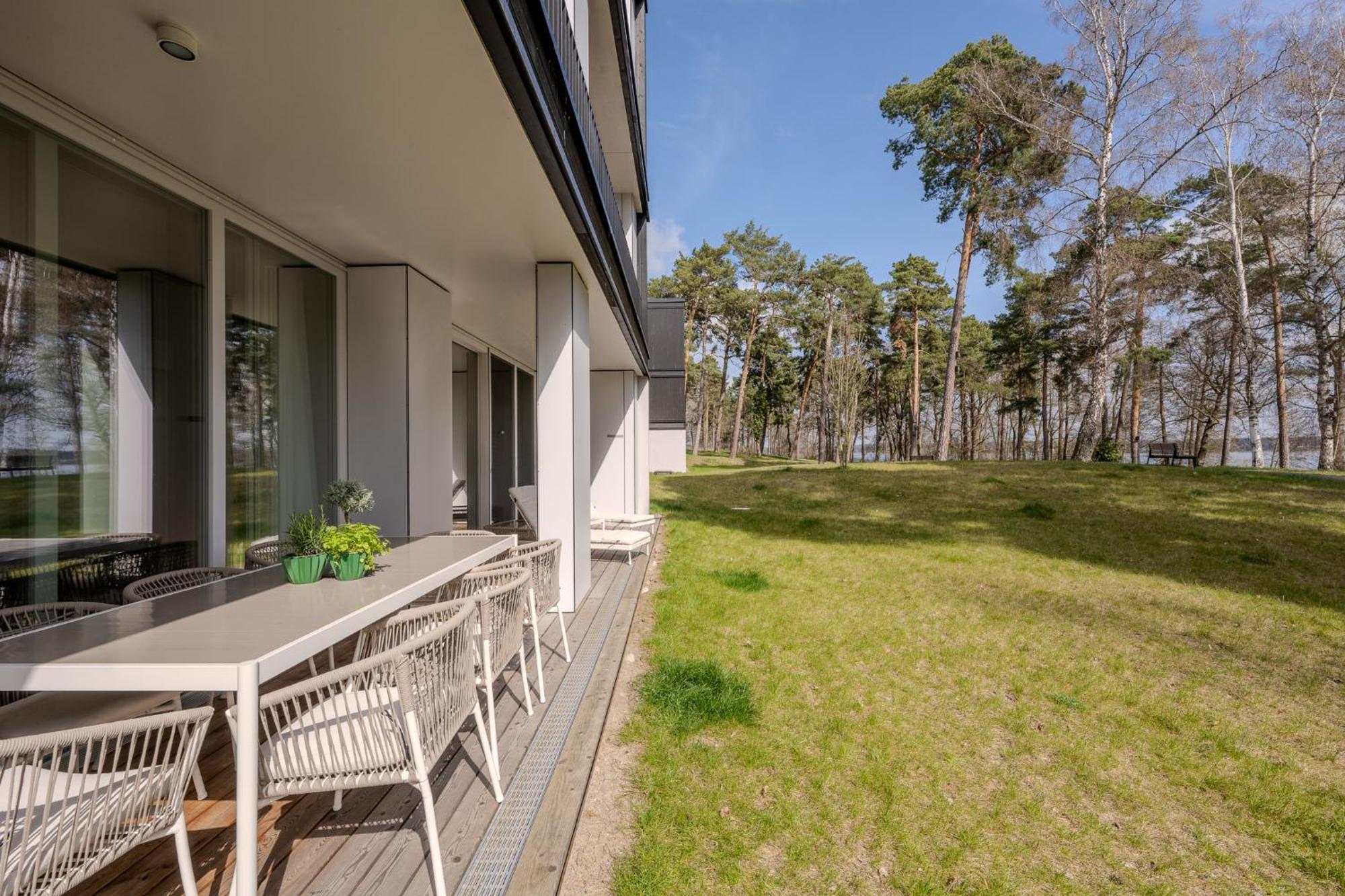 Marina Maisonette Seeblick Mit Pool Und Sauna Bad Saarow Extérieur photo