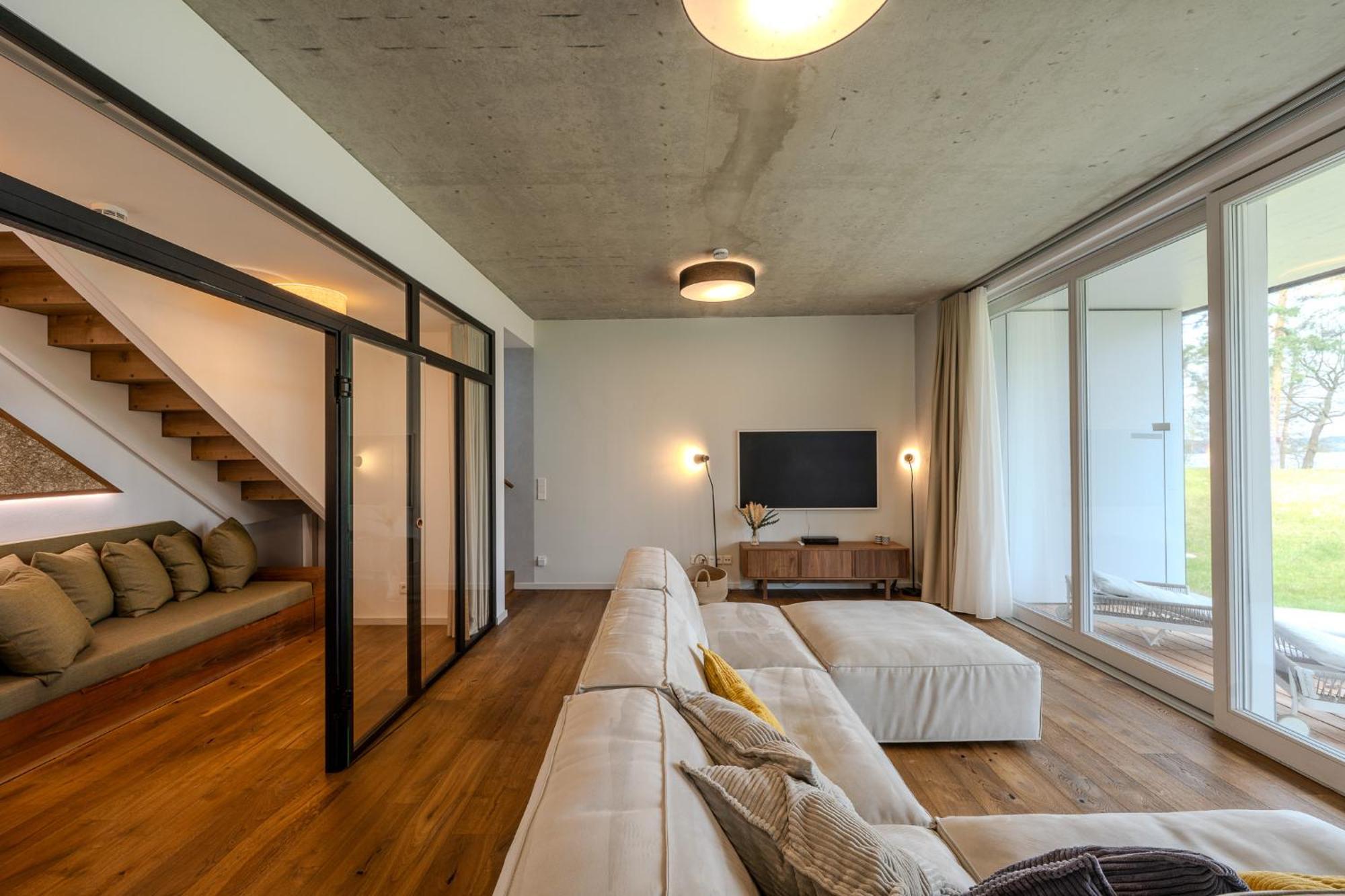 Marina Maisonette Seeblick Mit Pool Und Sauna Bad Saarow Extérieur photo