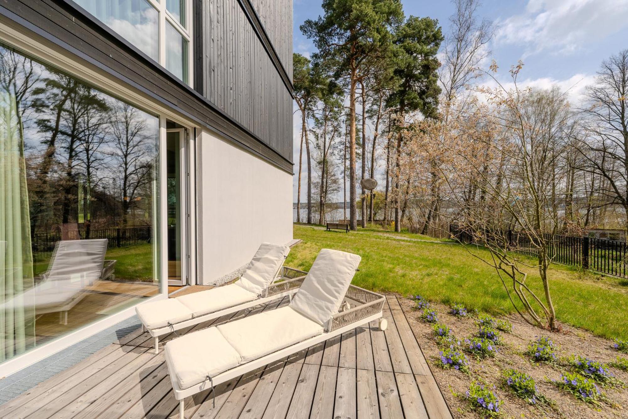 Marina Maisonette Seeblick Mit Pool Und Sauna Bad Saarow Extérieur photo