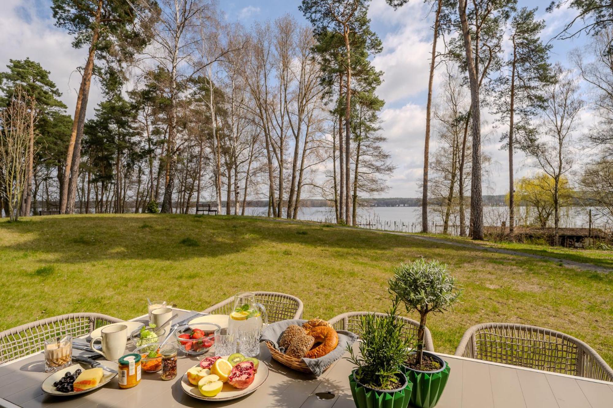 Marina Maisonette Seeblick Mit Pool Und Sauna Bad Saarow Extérieur photo