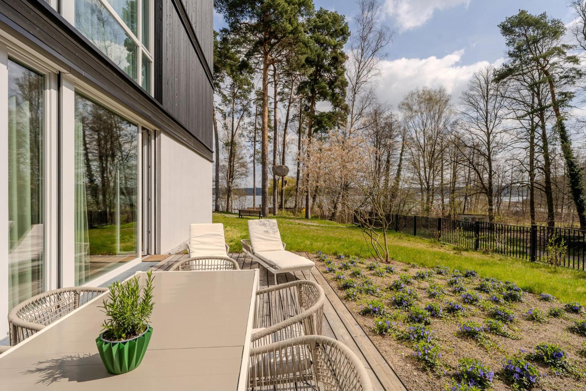 Marina Maisonette Seeblick Mit Pool Und Sauna Bad Saarow Extérieur photo